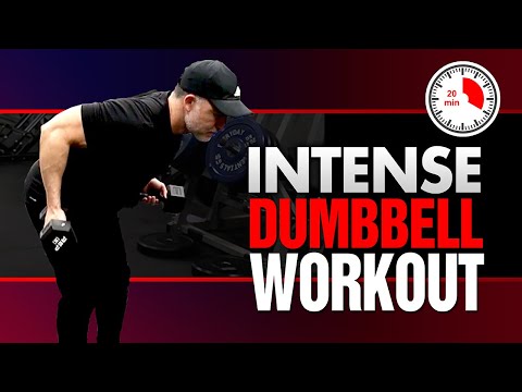 20 Minute DUMBBELL H.I.I.T. Workout For Men Over 40