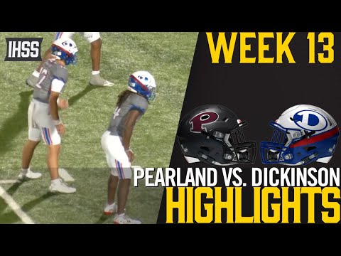 Dickinson Triumphs Over Pearland 28-21 in High-Stakes Playoff Game