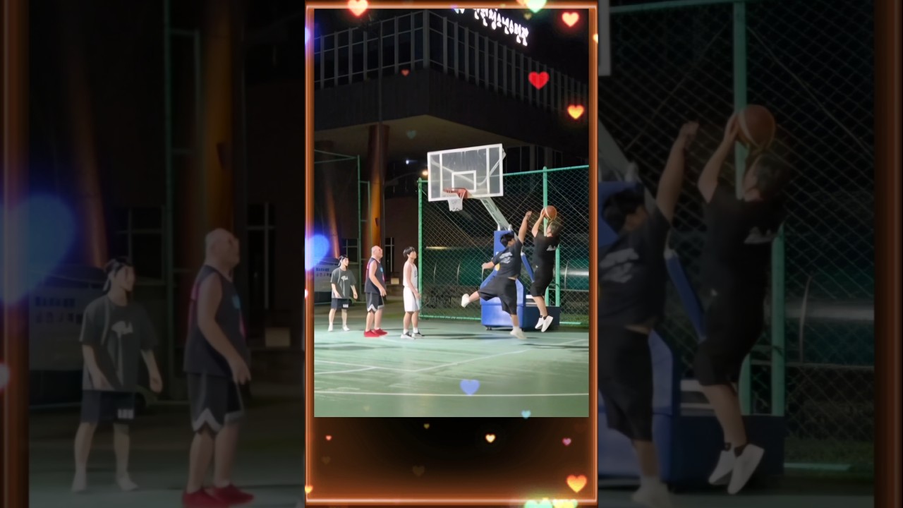 4대4 뮤직 농구 하이라이트 1 #shots #basketball #농구 #60살드리블농구 #주말농구 #농구연습