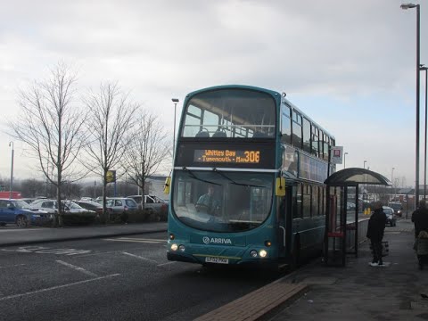 [THRASH] Arriva North East 7490 LF02PKU on 306 to Whitley Bay 20160212