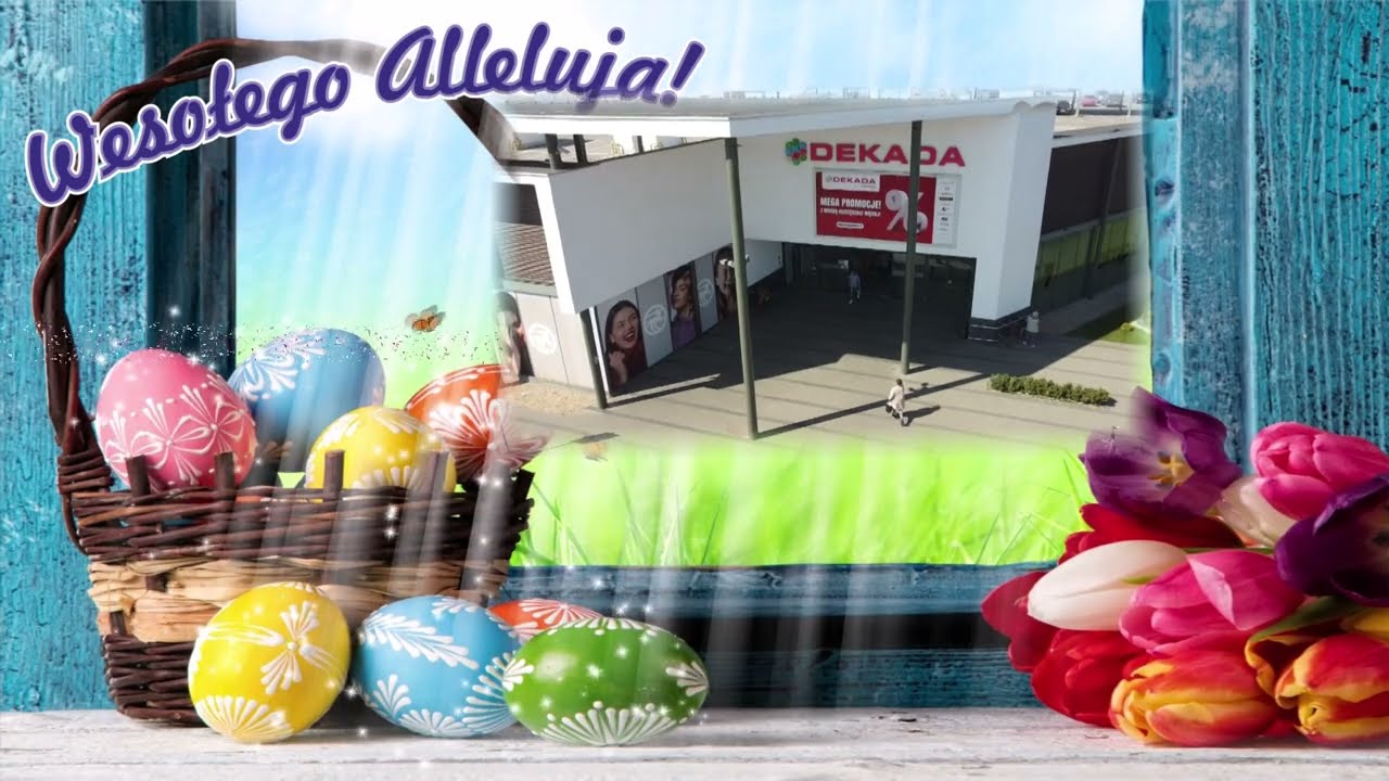 Galeria Dekada Sieradz życzy Radosnych Świąt Wielkanocnych