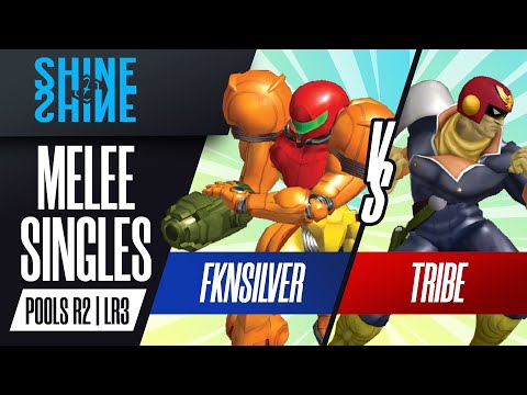 fknsilver vs Tribe - Melee Singles Pools LR3 - Shine 2022 | Samus vs Cpt Falcon