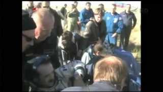 Chris Hadfield Returns to Earth