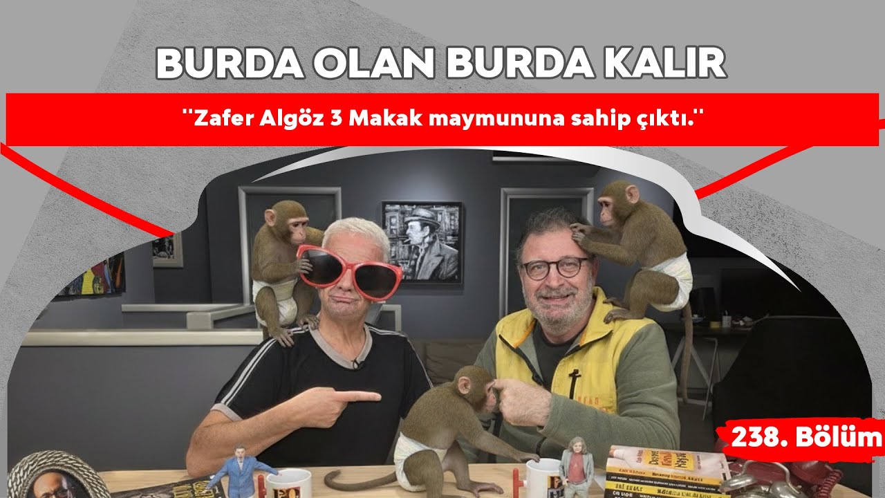 ''Zafer Algöz 3 Makak maymununa sahip çıktı.'' | 238.Bölüm
