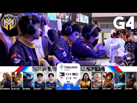 TEAM PH vs TEAM MY | Game 4 | Gold Medal Match | SEA Games 2025