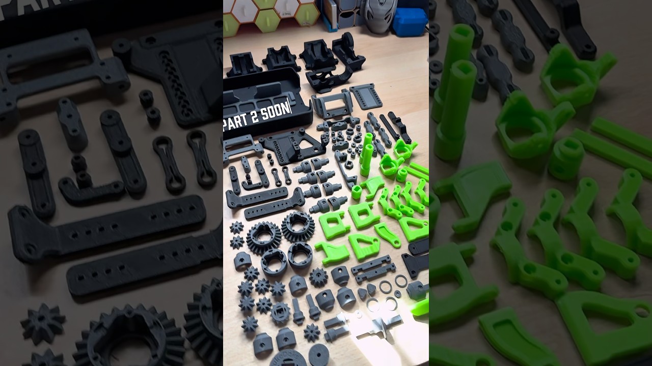 3D printable 4x4 RC car [@DukeDoks]