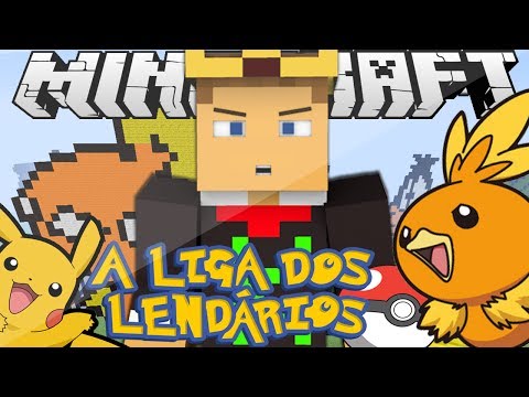 A Liga dos Lendários: O NOVO MESTRE POKEMÓN! #1 - Minecraft (Pixelmon)