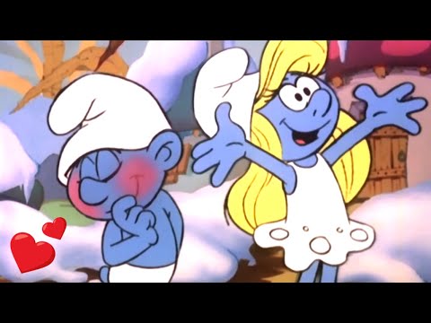 L'amore sboccia in blu 💙 Stravaganza di San Valentino dei Puffi | Cartoni animati per bambini