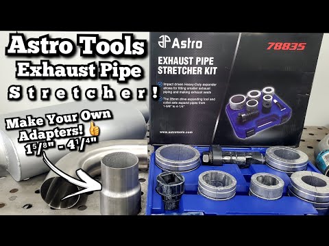 Make Your Own Exhaust Adapters! Astro Tools Exhaust Pipe Stretcher Kit - Review & How To