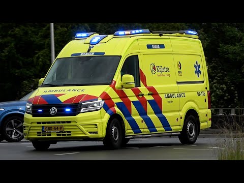 A1, V-Care CR Ambulance 02-135 Drachten naar het Frisius Medisch Centrum Leeuwarden
