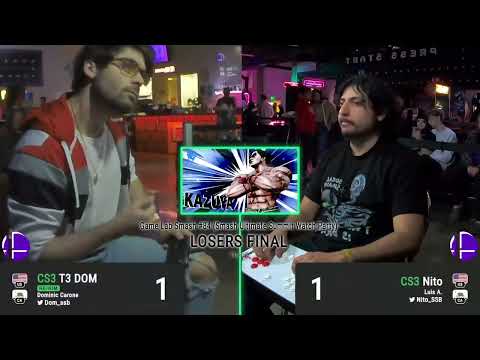 Game Lab-Smash #84 Nito (Kazuya) Vs T3 Dom (Richter)
