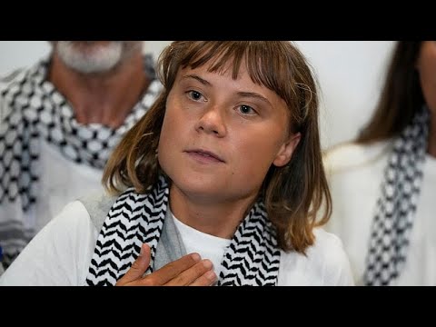 Greta Thunberg deported from Israel after joining Gaza aid flotilla