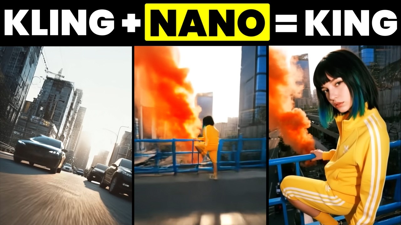 Kling AI + Nano Banana = Next-Gen AI Filmmaking (Full Tutorial)