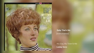 Lesley Gore - Baby That&#39;s Me (Instrumental)