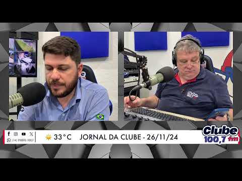 Jornal da Clube - 26/11/24 - Edição do Almoço