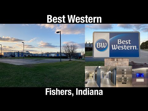WEIRD SETUP: Schindler/Murphy Hydraulic Elevators/Lifts - Best Western - Fishers, Indiana