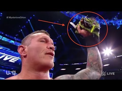 WWE Randy Orton Vs Rey Mysterio( Mask Off )- Smackdown live