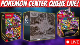 Pokemon Center Queue LIVE! Pitch Black Dropping!