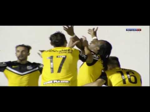 Gol do Arouca de volei - Mogi Mirim 2 x 5 Santos