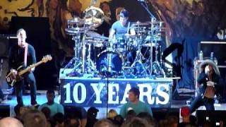 10 years "Dead in the Water"  Carnival of Madness, Merriweather, Columbia MD 7/28/10 live concert