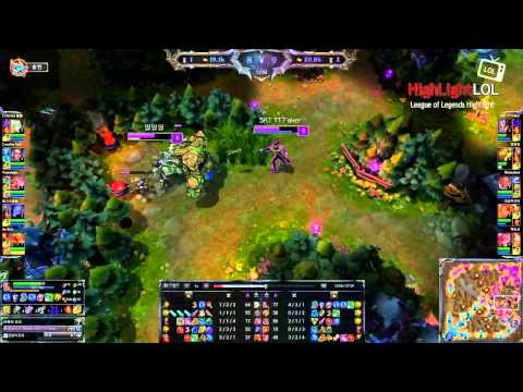 SKT T1 Faker Twisted Fate VS Flame Orianna, KR SoloQ Full Clip