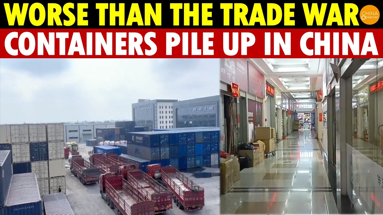 Port Containers Pile Up in China, Middle East Orders Vanish, 12,000 Yiwu Merchants Hit Hard