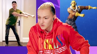 Backpack Kid Judges Fortnite &quot;Floss&quot; Dances