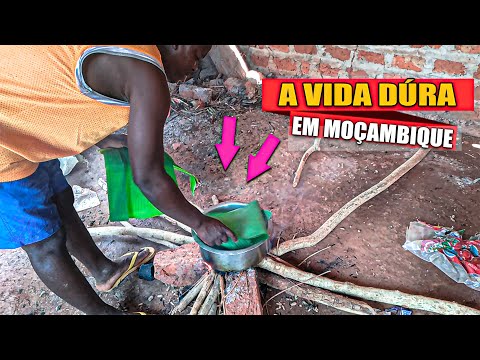 WHAT MOZAMBICANS EAT FOR BREAKFAST - HARD AND DIFFICULT LIFE