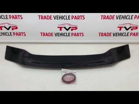Fits Audi A5 B8 8T3 Coupe 2007-2016 Rear Boot Trunk Spoiler Sport Carbon Look video