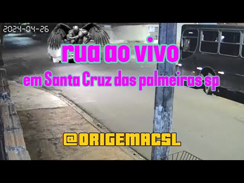 rua ao vivo em Santa cruz das palmeiras sp!! ( live street in Santa Cruz das Palmeiras SP!! )