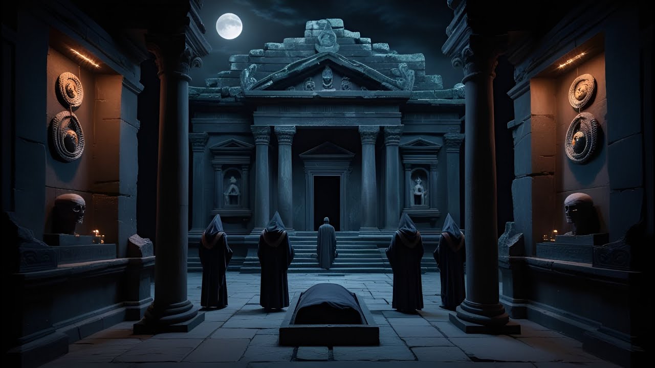 Dwelling in Darkness - Dark Ambient Music - Dark Mysterious Chanting Ambience