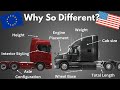 Why American and European Trucks Are So Different