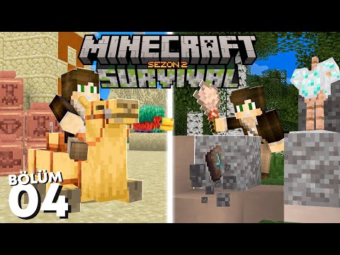 Sniffer, Deve ve Arkeolojik Kazılar Peşinde! - Minecraft Survival #4