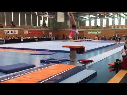 Deutsche Jugendmeisterschaften 2018 Laeticia Gloger Finale Sprung