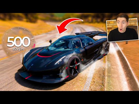 FORZA HORIZON 5 - CORRIDA GOLIATH com o KOENIGSEGG JESKO! (500 km/h)