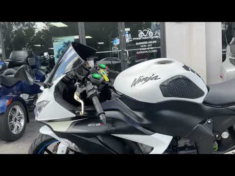 2017 Kawasaki Ninja ZX-6R in Sanford, Florida - Video 1