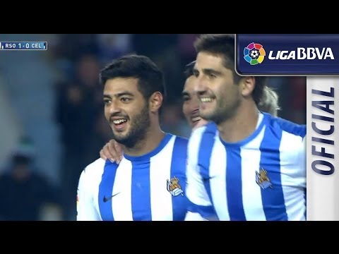 Gol de Vela (1-0) en el Real Sociedad - Celta de Vigo - HD