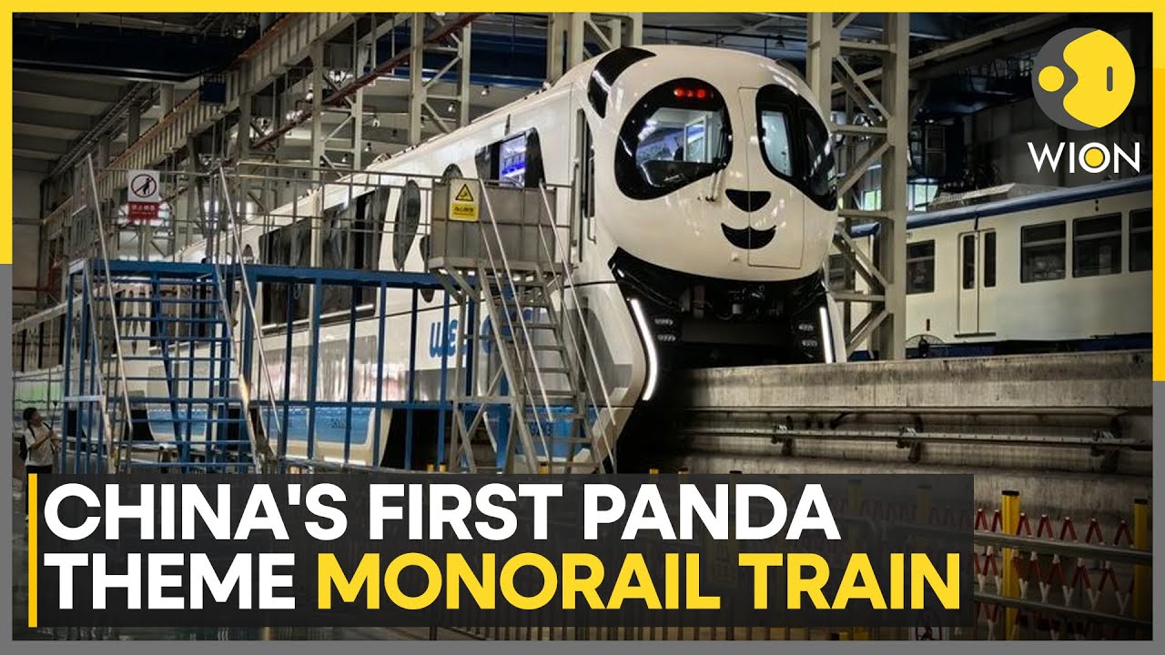 China Unveils Panda-Themed Train In Chongqing | World News | WION