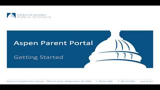 Parent Portal Getting Started - DCPS