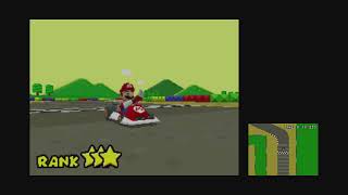 Mario Kart DS - Mission 1-8 (how to get 3 stars)