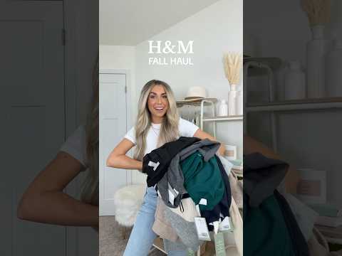 H&M Fall Haul 🧸🍂 #shorts