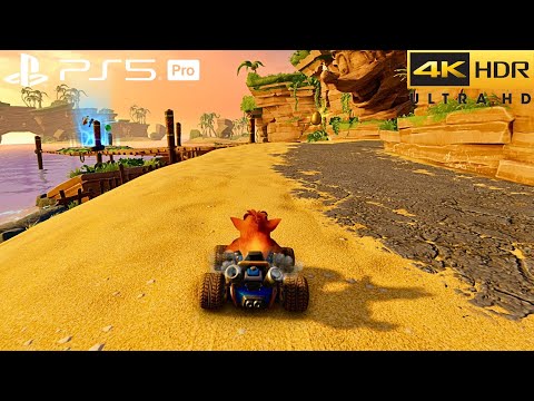 Crash Team Racing Nitro-Fueled (PS5 Pro) 4K HDR Gameplay - (100% Full Game)