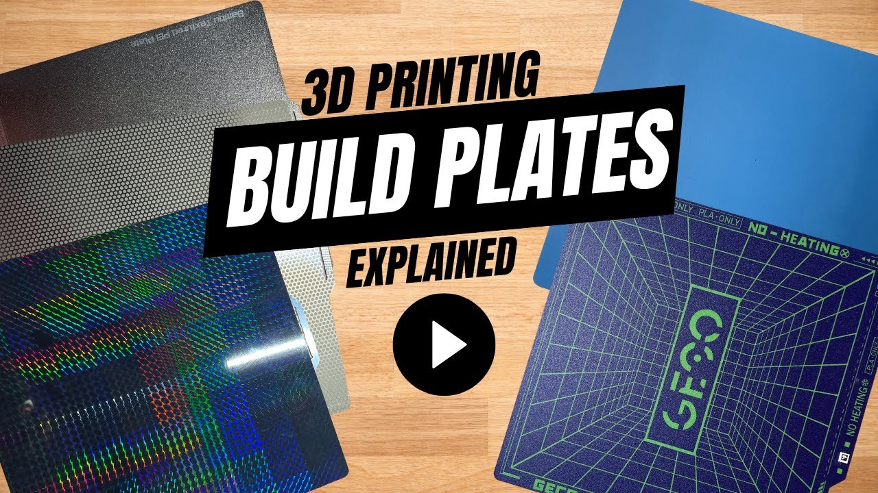 Best 3D Printer Build Plates Explained