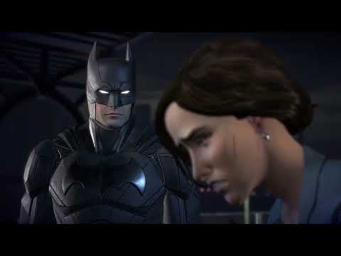 Batman: The Enemy Within - Batman comforts Agent Avesta
