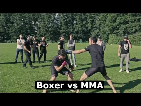 When MMA Guy Underestimates Boxer