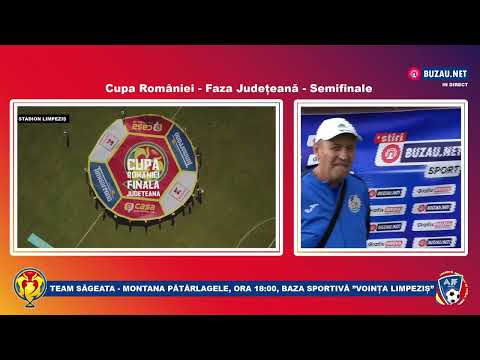CUPA ROMÂNIEI:🔴ACS Team Săgeata - ACS Montana Pătârlagele (semifinale)