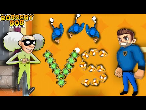 Robbery Bob : High Rise Use Scientist Costume - Use Tool Part 294