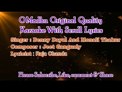 O Madhu Original Karaoke with Scroll Lyrics