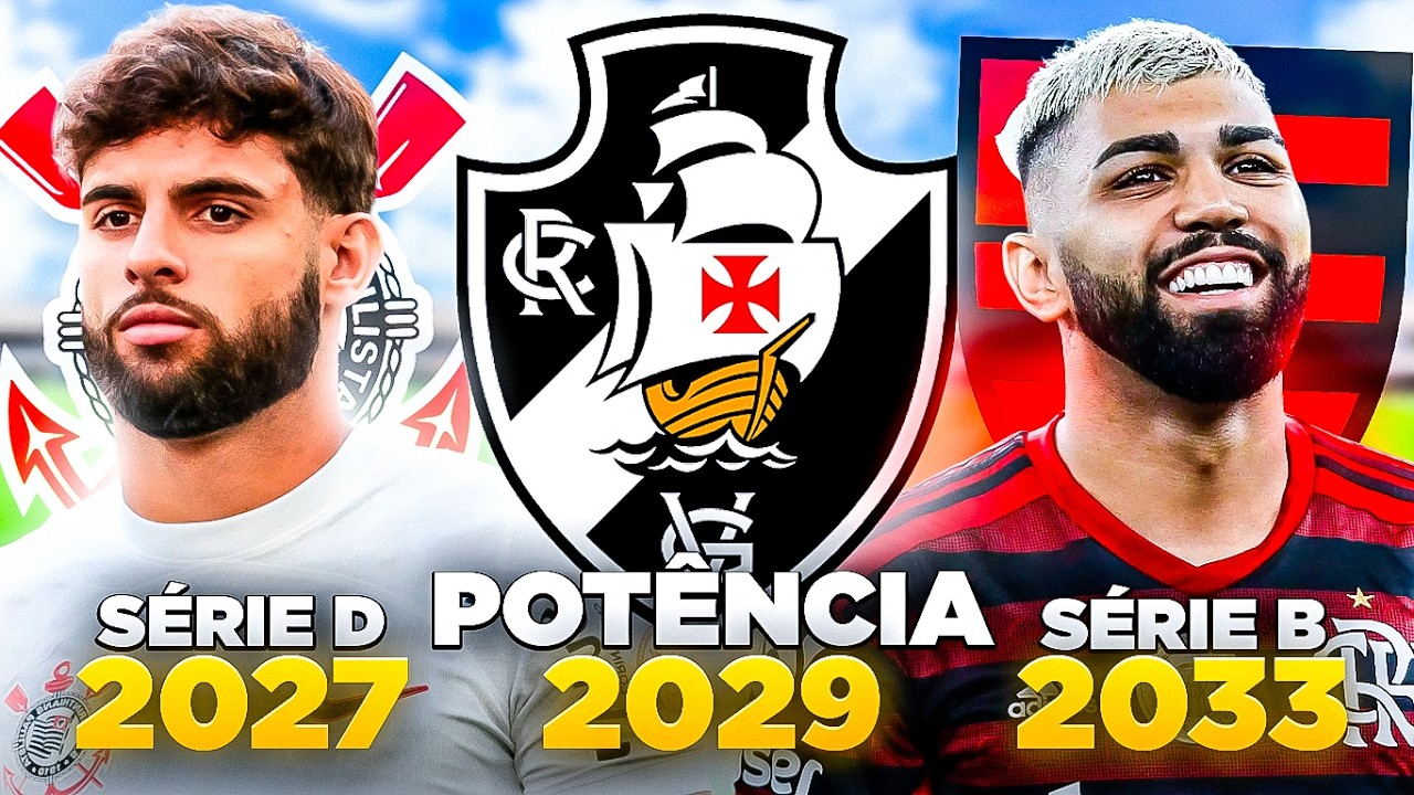 Eu Simulei o FUTURO do Futebol BRASILEIRO