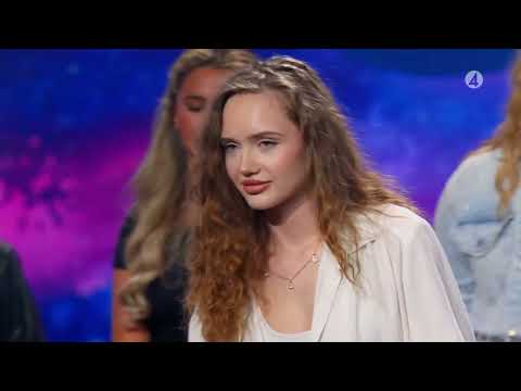 Leia Bertilsson håller på att svimma i Idol (Slutaudition 20205)